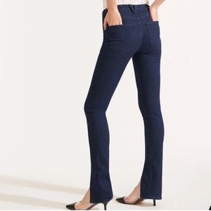 Veronica Beard Front Slit Jeans 25